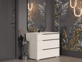Комод с 3 ящиками Айри КМ-001 (кашемир) в Дивногорске - divnogorsk.mebel-nsk.ru | фото