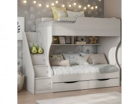Кровать двухъярусная Каприз-22 КПР.22 в Дивногорске - divnogorsk.mebel-nsk.ru | фото
