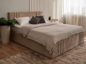 Кровать двуспальная 1,4м с подъем. мех. Леванте в Дивногорске - divnogorsk.mebel-nsk.ru | фото