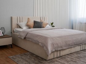 Кровать двуспальная 1,8м с подъем. мех. Леванте в Дивногорске - divnogorsk.mebel-nsk.ru | фото
